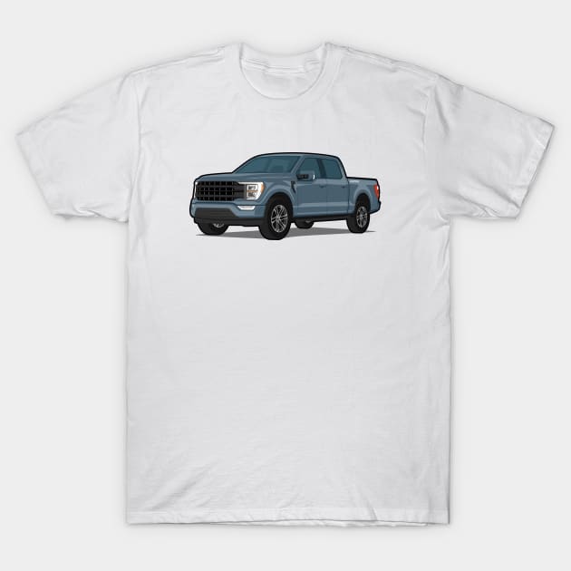 Car truck off road f-150 dark grey T-Shirt by creative.z